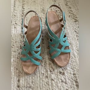 Cute Aerosole Teal Wedges. 🩵🩵